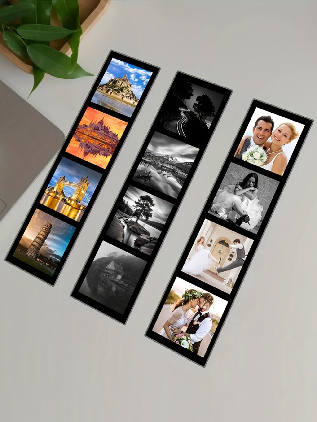 Personalized Photo Bar Fridge Magnet